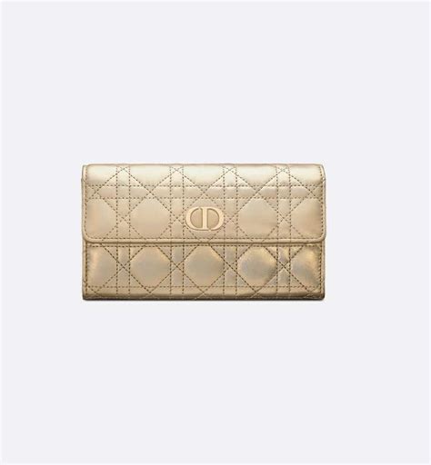 Dior Caro Orchid Long Wallet